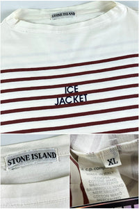 Stone Island 1989 Striped Ice Jacket T-Shirt [XL]