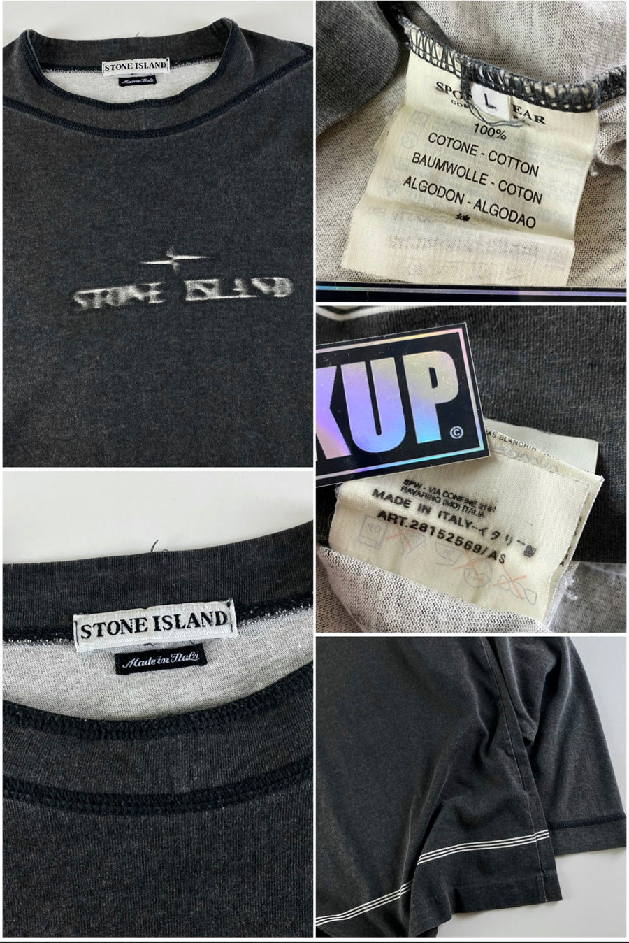 Stone Island 1998 Motion Logo Long Sleeve [L]
