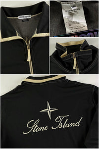 Stone Island 2005 Script Logo Zip Up Jacket [XL]