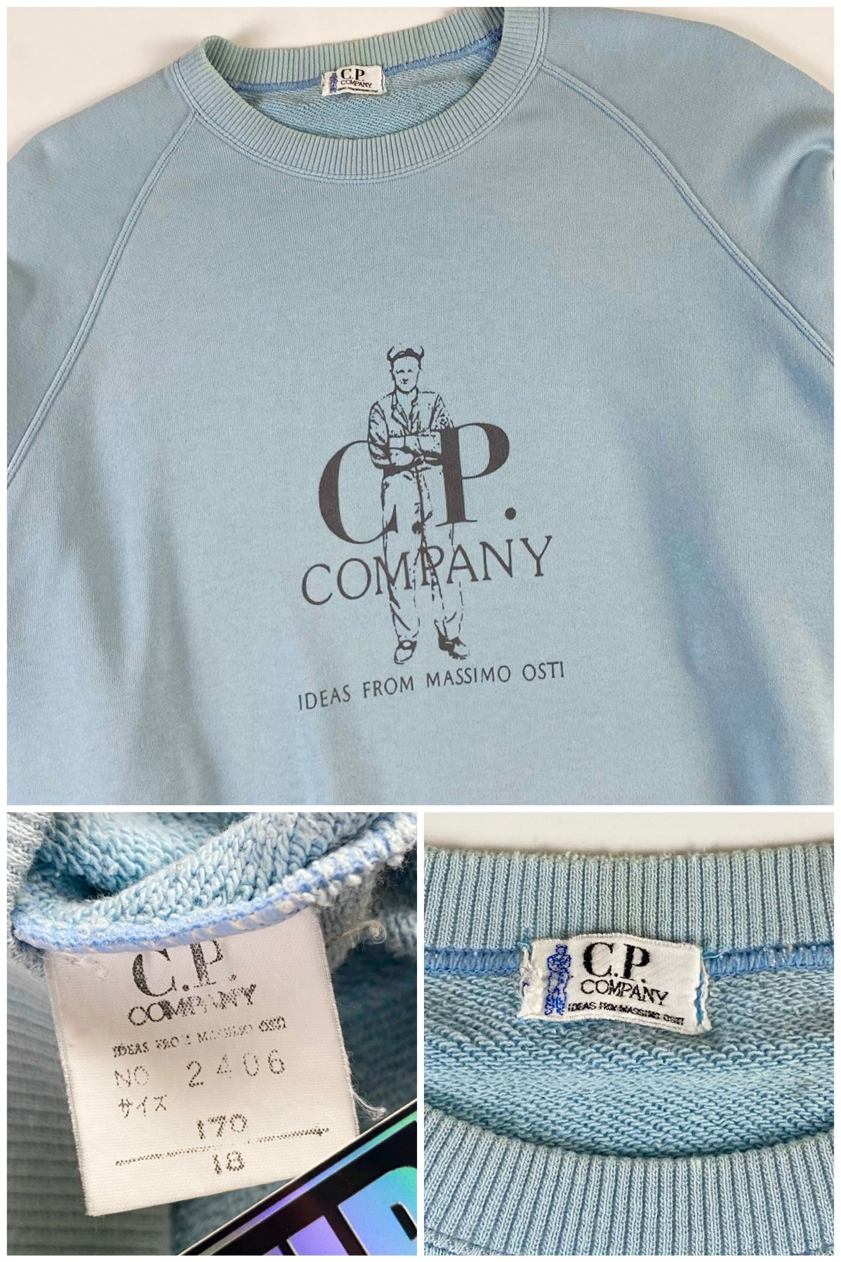 C.P. Company 1980's Ideas From Massimo Osti Sweatshirt [M]