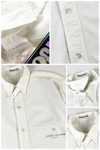 Stone Island 1980's Marina Short Sleeve Casual Shirt [L]