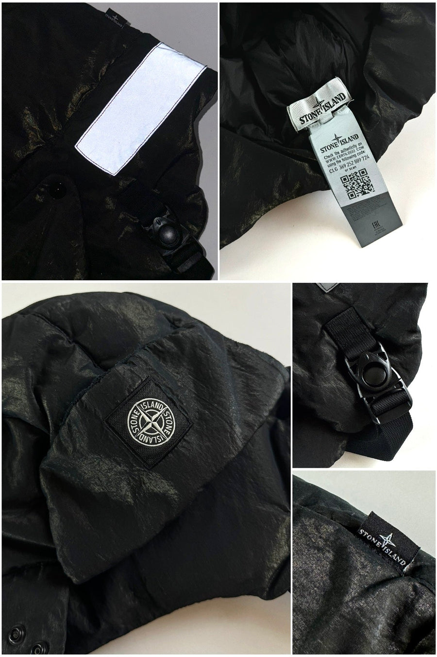 Stone Island 2018 Reflective Padded Mask Hat