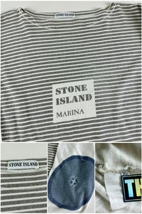 Stone Island 1980’s Striped Marina Long Sleeve [XL]