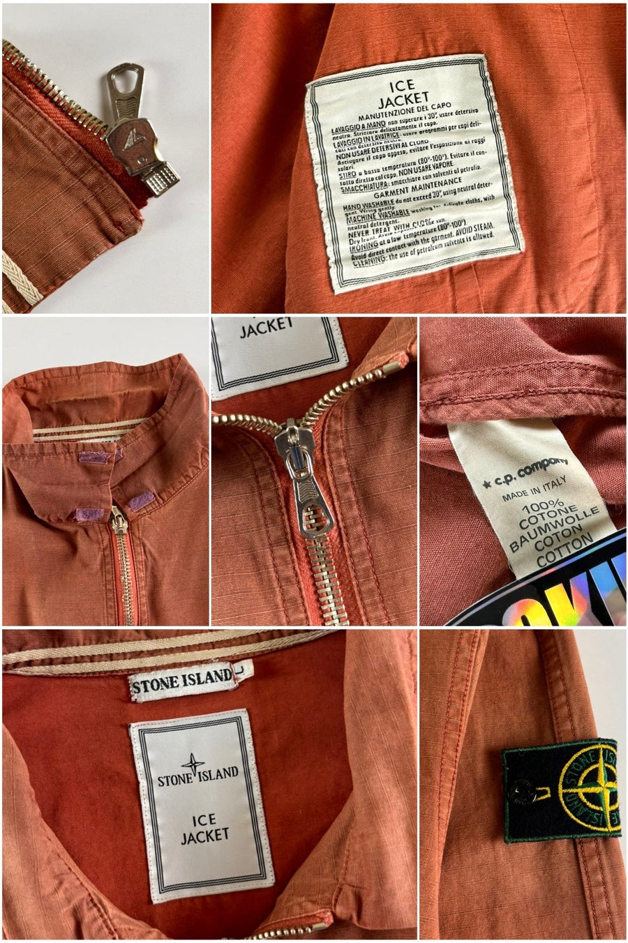Stone Island 1980’s Heat Reactive Work Ice Jacket [L]