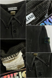 Stone Island 1996 Jumbo Corduroy Casual Shirt [L]