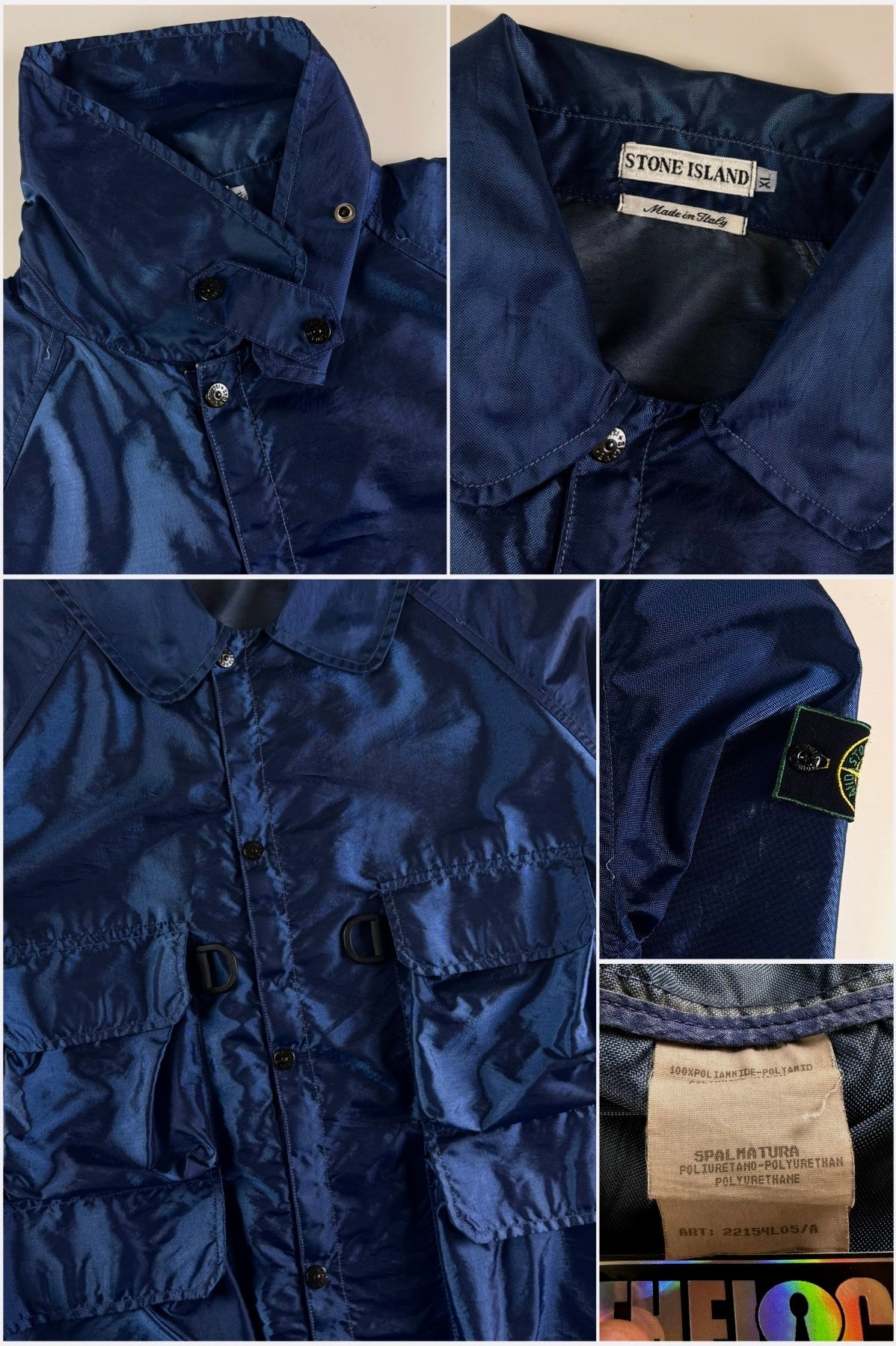 Stone Island 1995 D-Ring Formula Steel Jacket [XL]