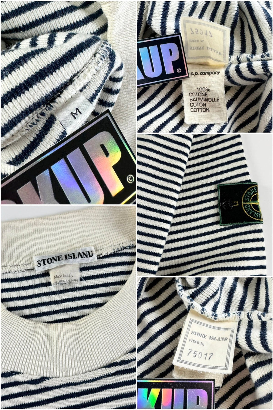 Stone Island 1980’s Striped Pullover Sweater [M]
