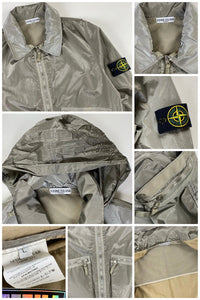 Stone Island 2008 Nylon Metal Lightweight Bomber Jacket [L]