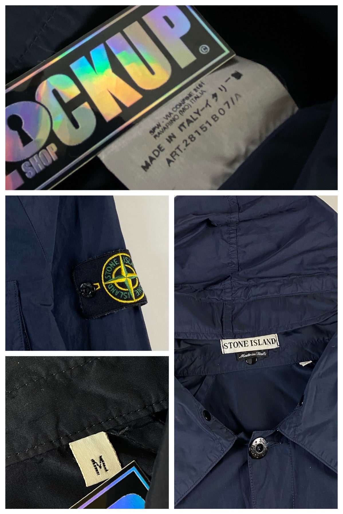 Stone Island 2000 Lightweight Hooded Jacket [M]