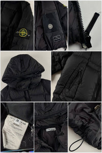 Stone Island AW 2006 Opaque Nylon Tela Goose Down Jacket [M]