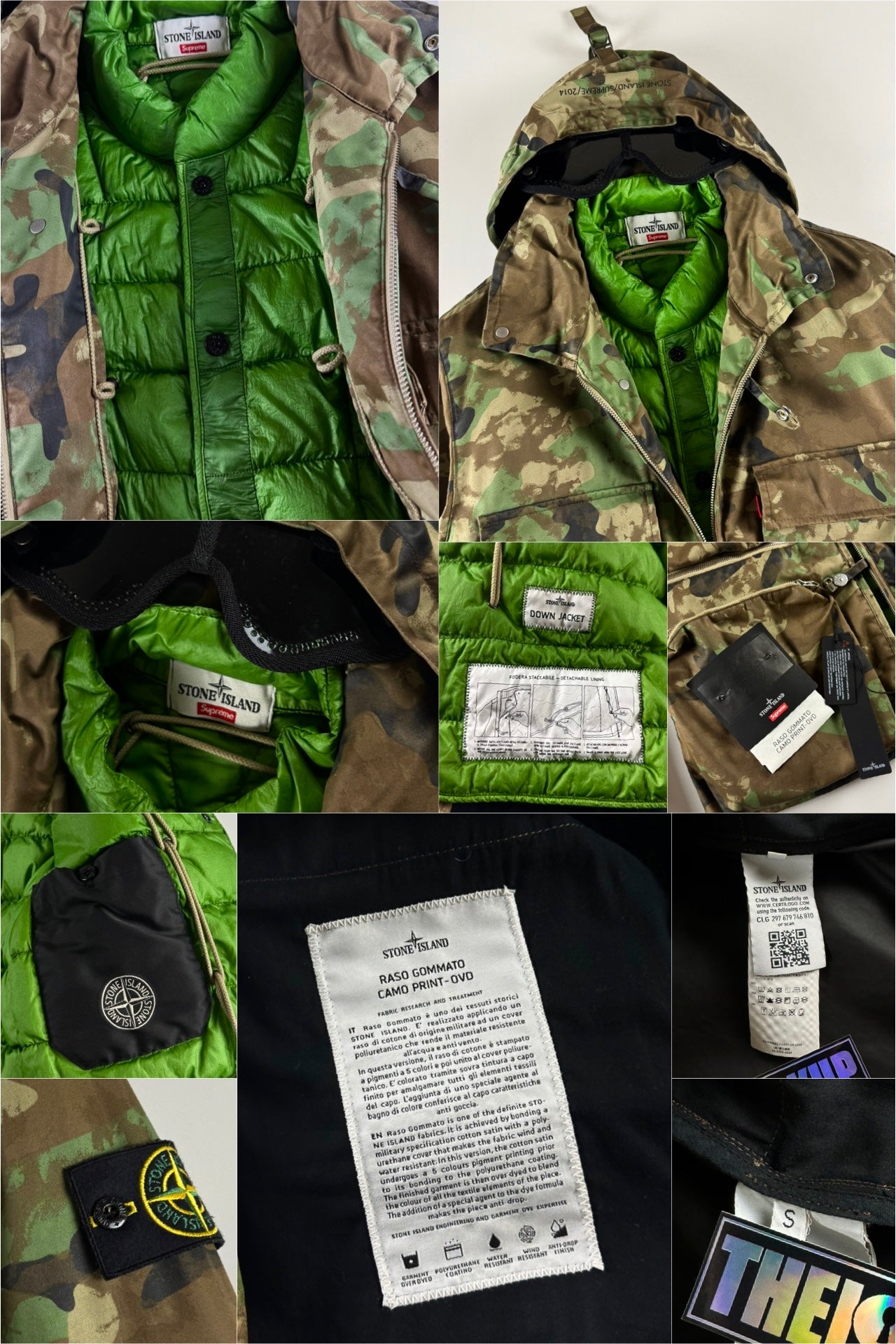 Supreme Camo Helicopter Jacket