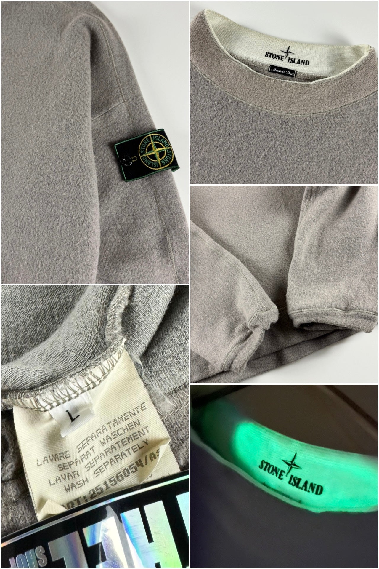 Stone Island AW 1996 Mock Neck Sweater [L]