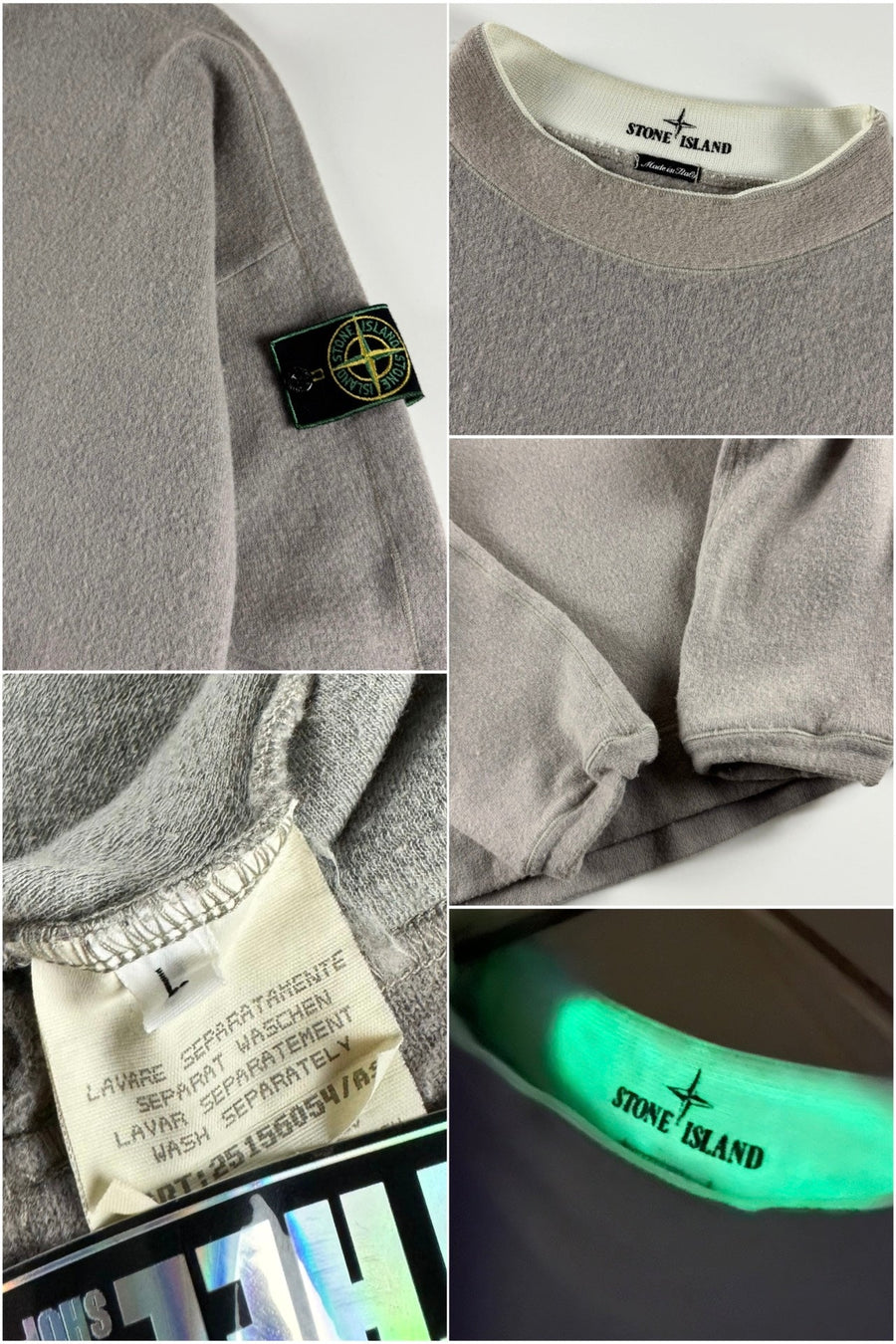 Stone Island AW 1996 Mock Neck Sweater [L]