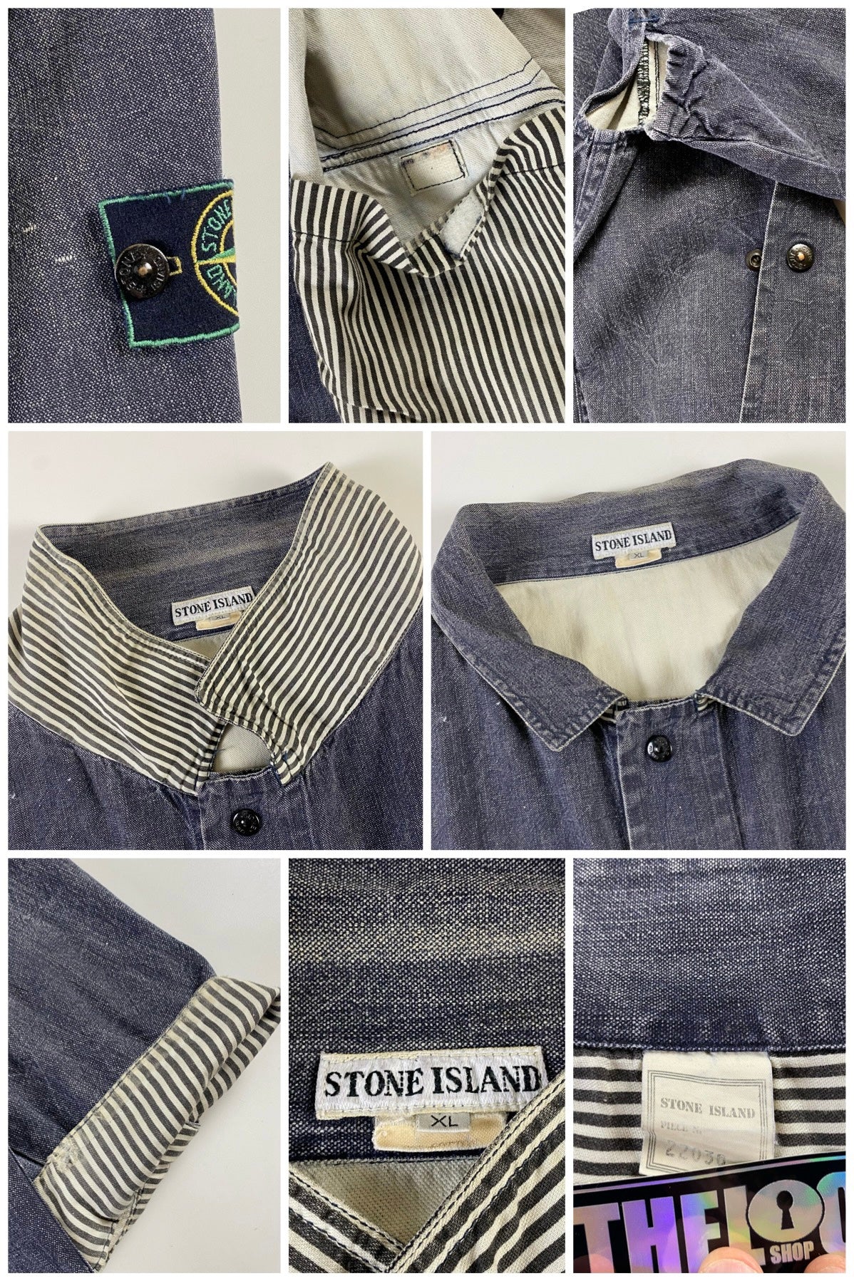 Stone Island 1986 Pigment Denim Carpenter Jacket [XL]