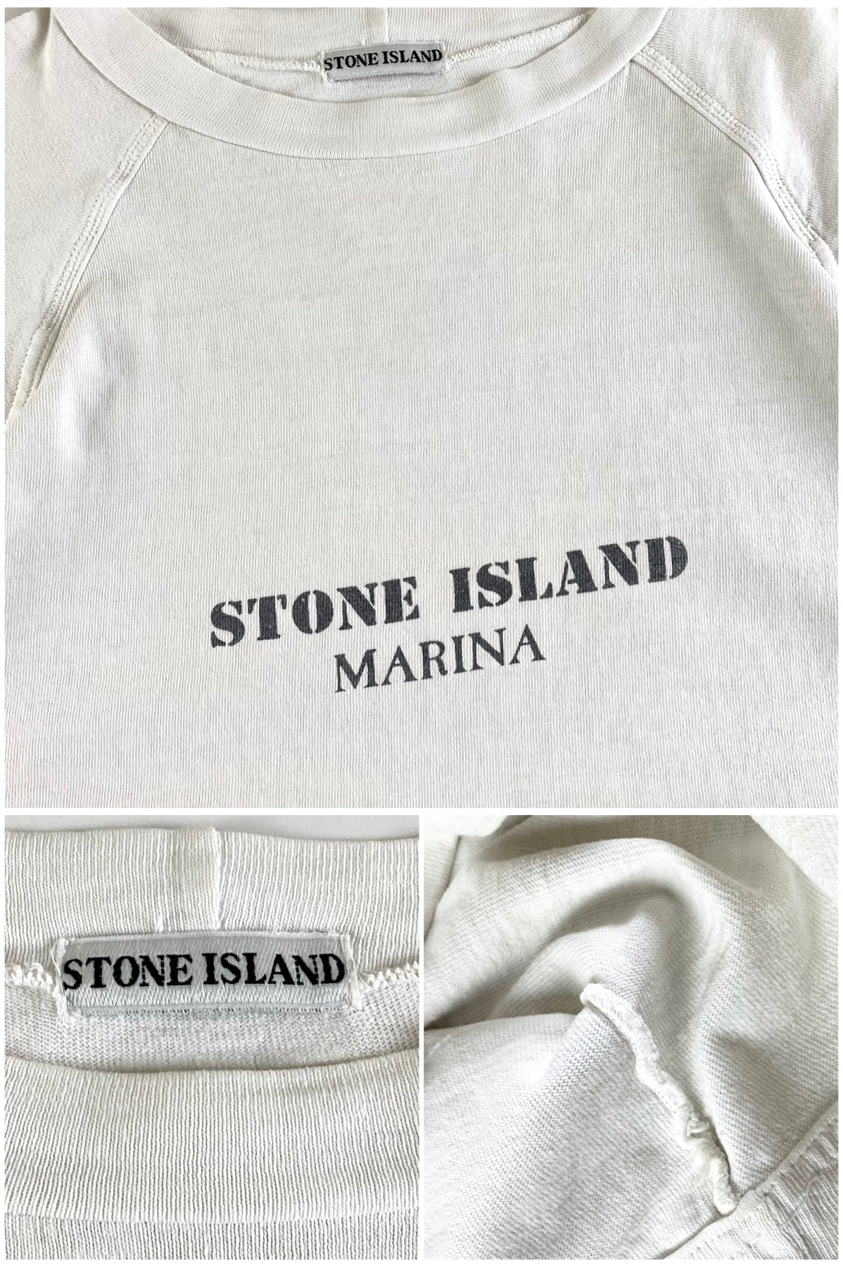 Stone Island 1980's Marina Spellout T-Shirt [M]