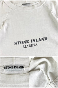 Stone Island 1980's Marina Spellout T-Shirt [M]