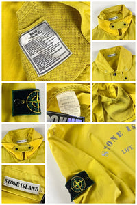 Stone Island 1993 "Life Safer" Raso Gommato Jacket [L]