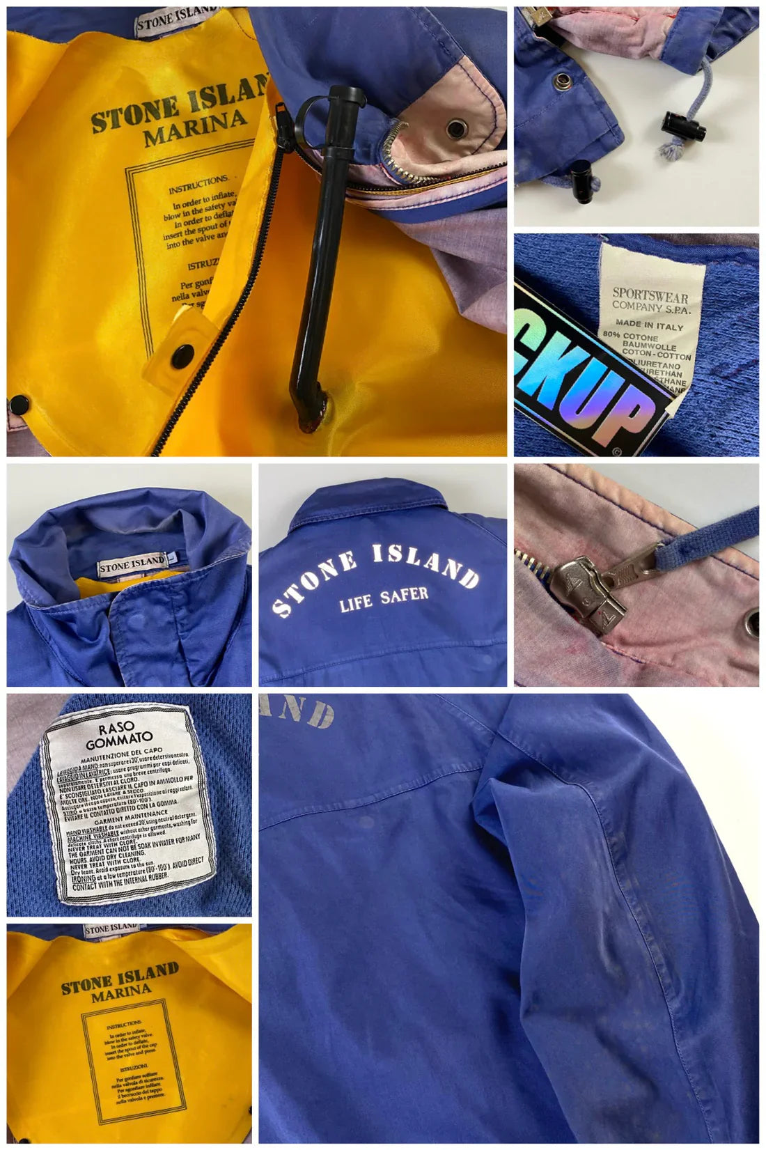Life Safer Raso Gommato Jacket