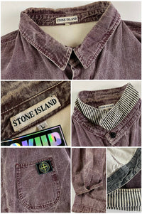 Stone Island 1986 AW Denim Pigment Carpenter Jacket [L]