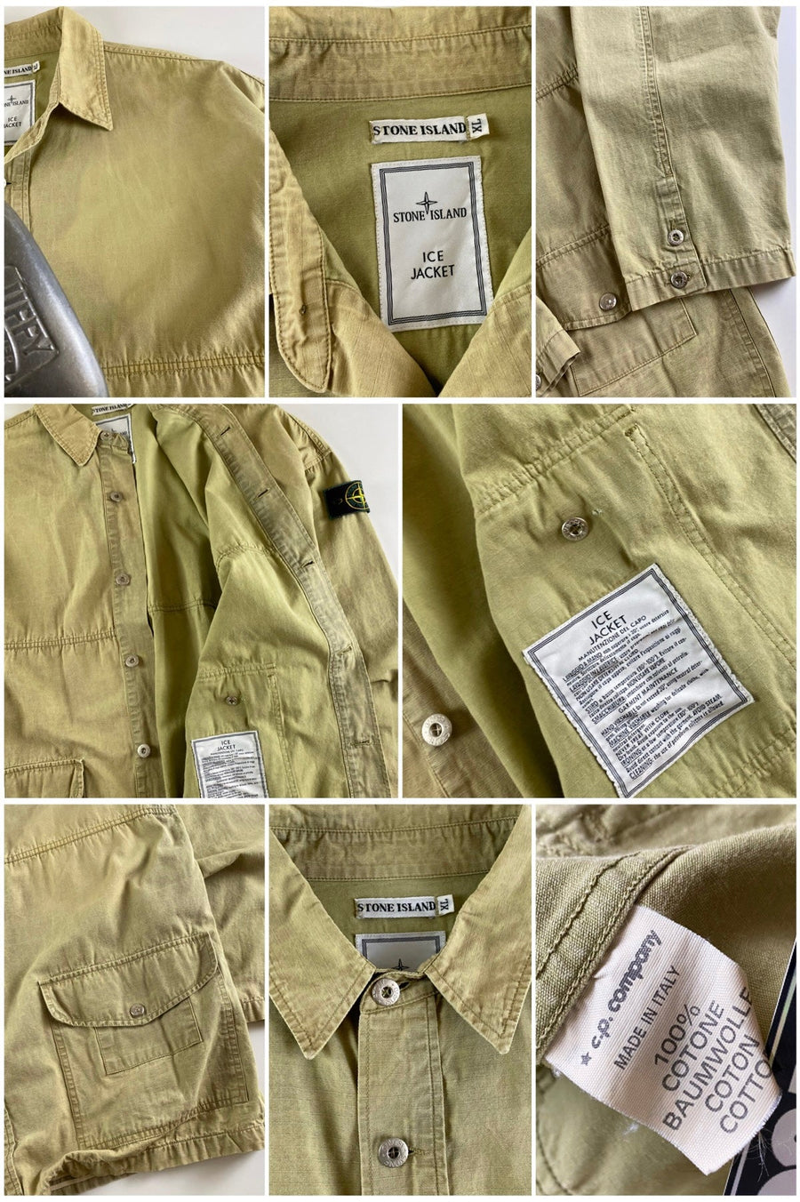 Stone Island 1980's Carpenter Ice Jacket [XL]