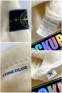 Stone Island 1980's Mock Neck Knitted Sweater [M]