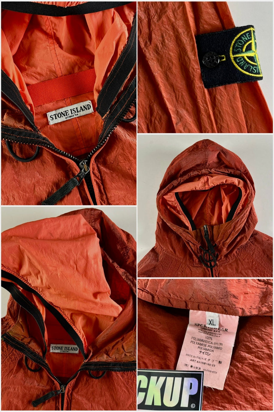 Stone Island 2006 Nylon Metal Shimmer Jacket [XL]