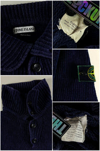 Stone Island 1998 Chenille Knitted Sweater [L]