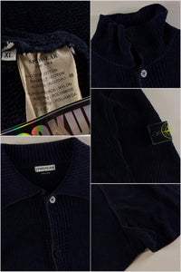 Stone Island 1997 Chenille Knitted Sweater [XL]
