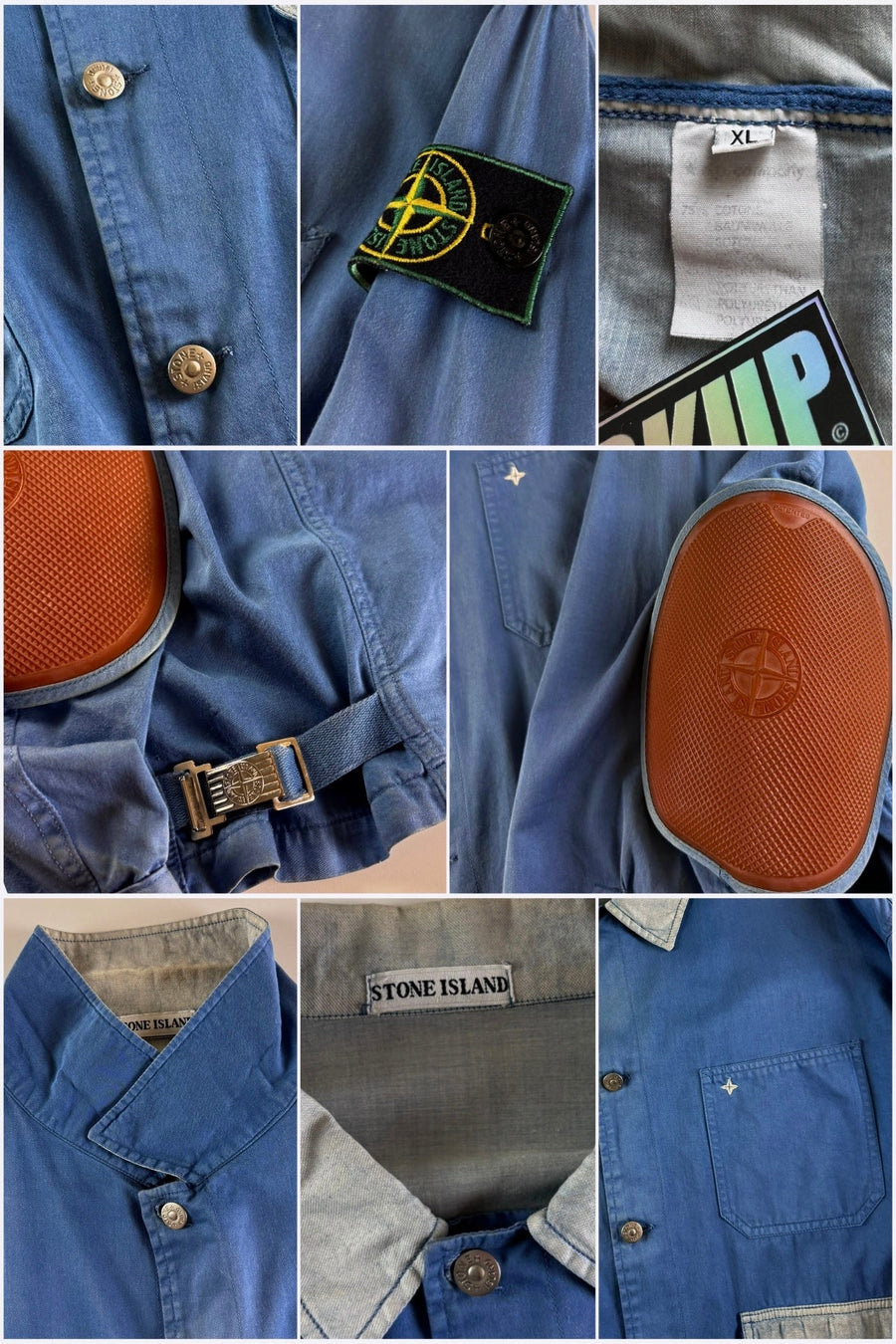 Stone Island 1986 Rubberised Carpenter Jacket [XL]