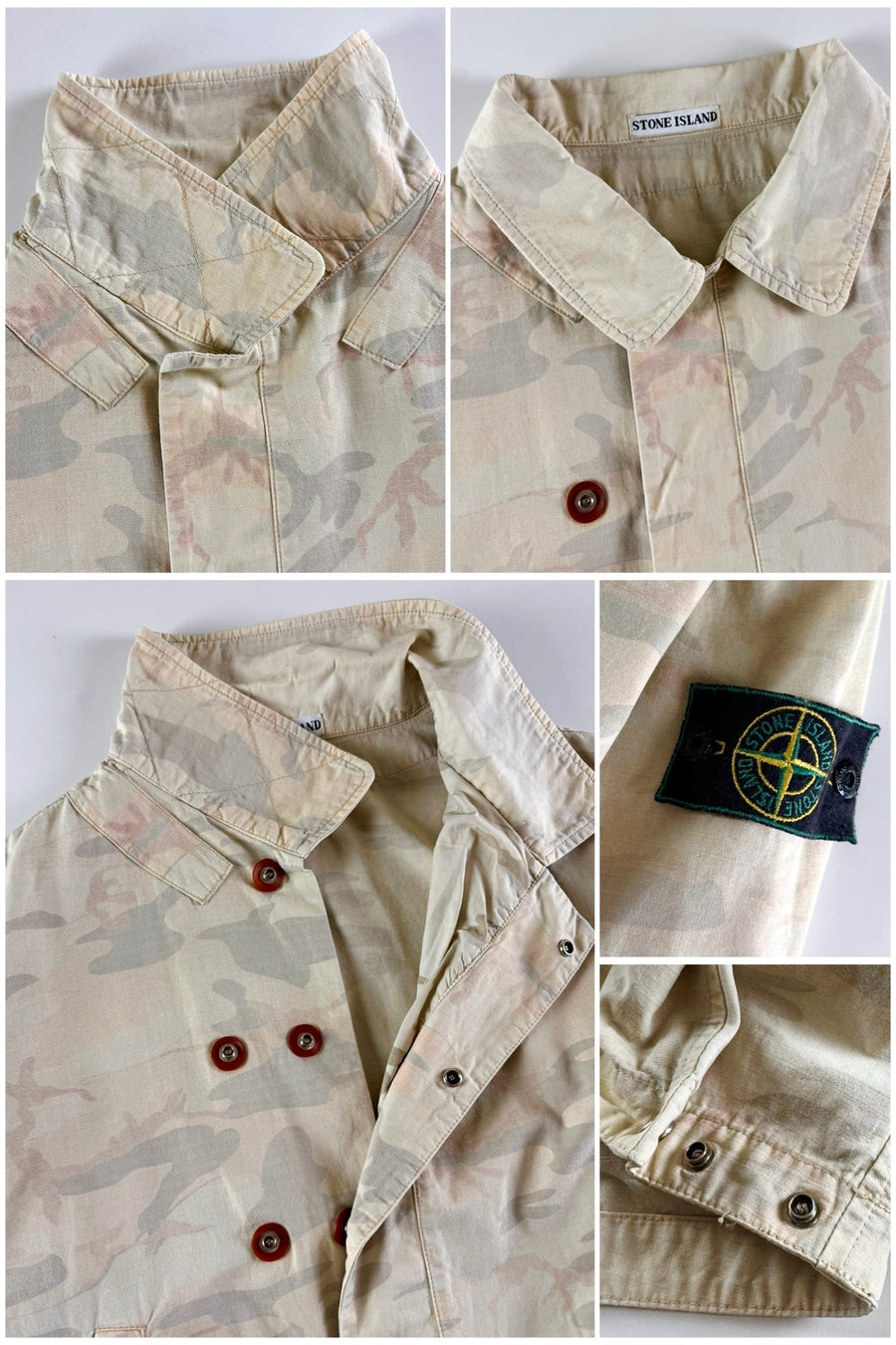 Stone Island 1989 Camouflage Hunting Ice Jacket [XL]