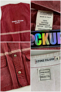 Stone Island 1992 Marina Reflective Vest [XXL]