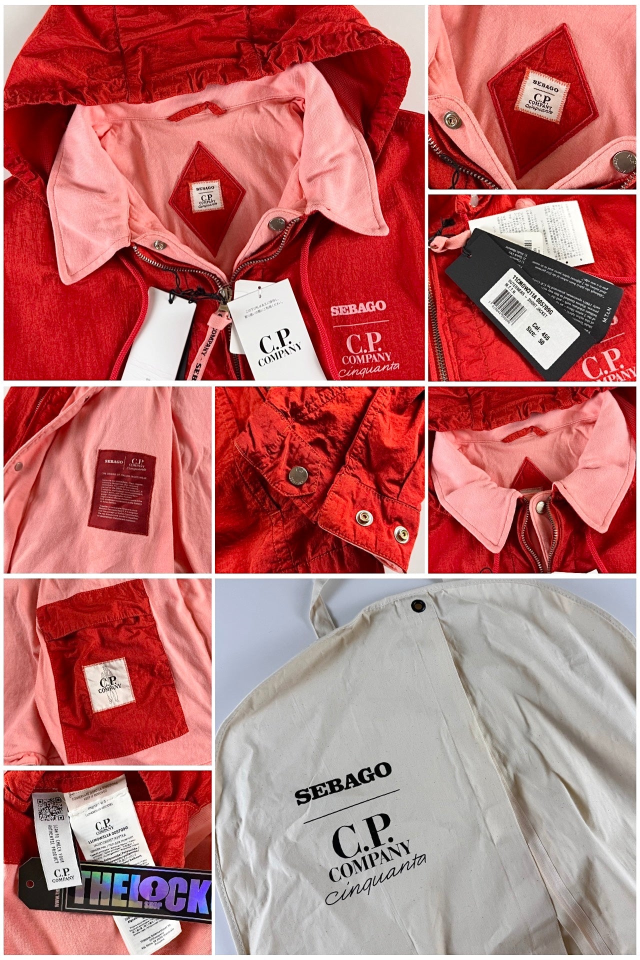 C.P. Company x Sebago SS 2021 Hooded Jacket [L]