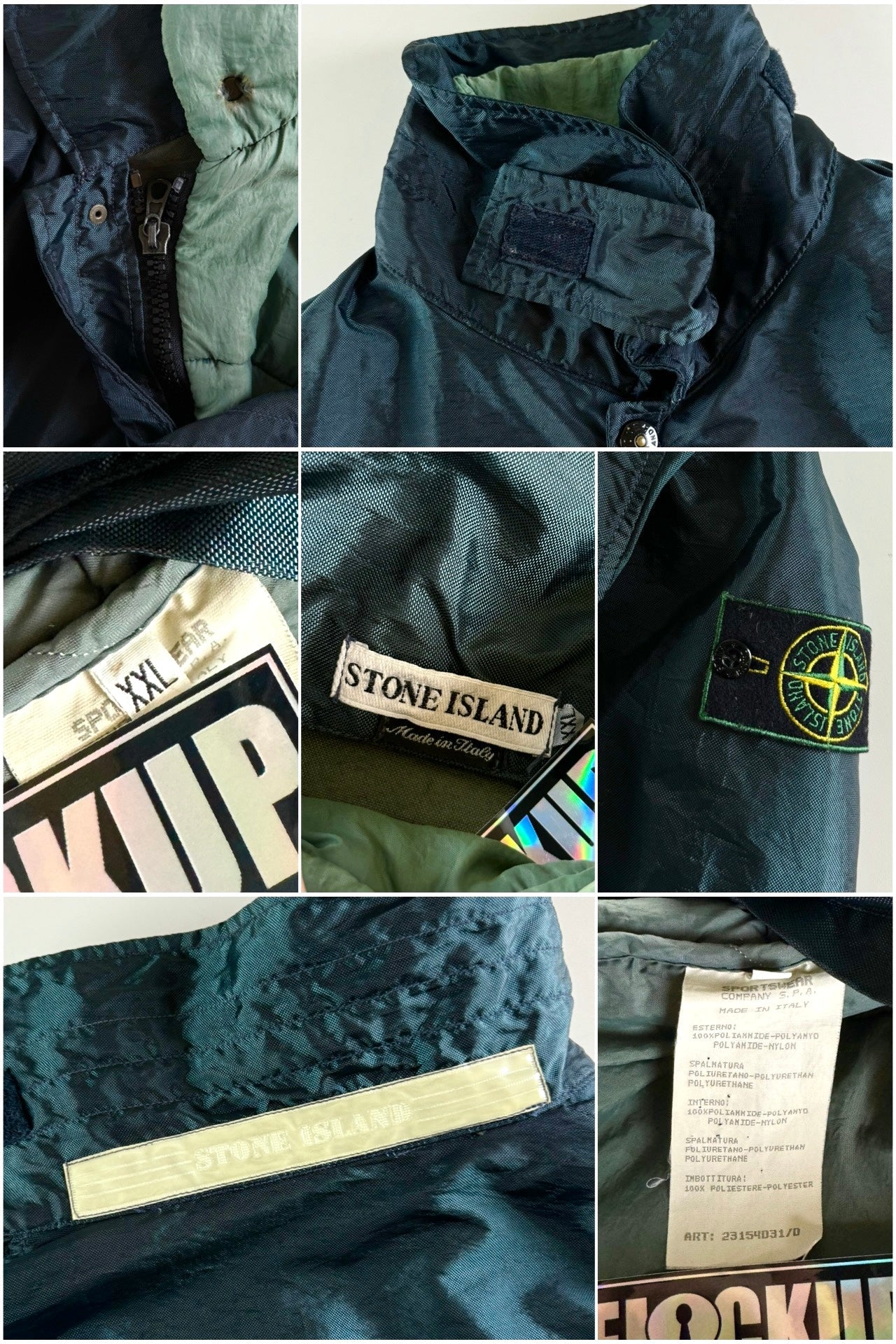 Stone Island 1995 Formula Steel Shimmer Jacket [XXL]