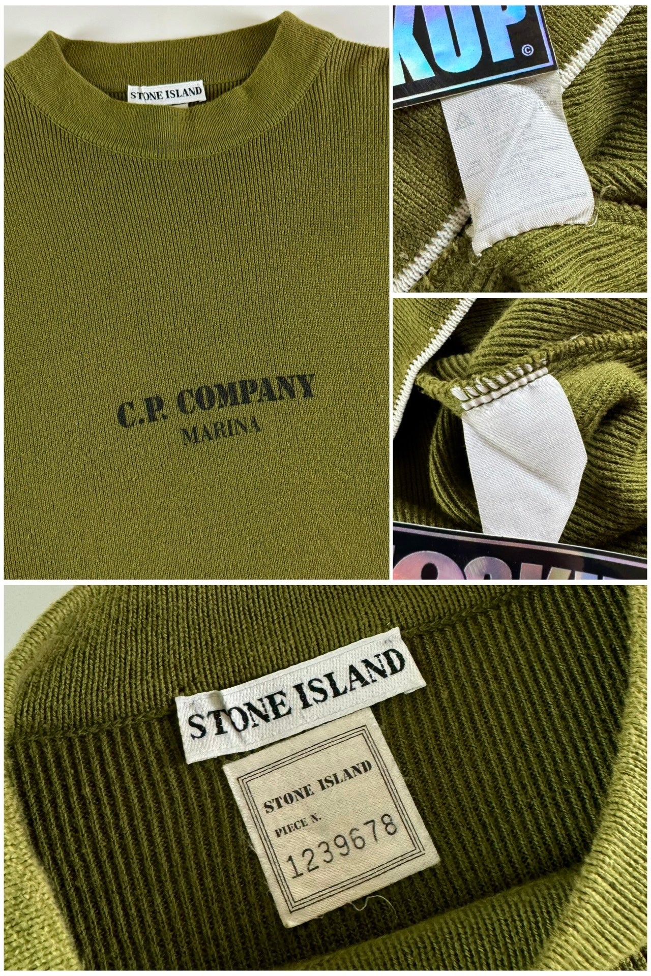 C.P. Company 1980's Marina Pullover Sweatshirt [L]