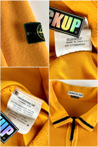 Stone Island 1995 1/4 Zip Pullover Fleece Sweater [XL]