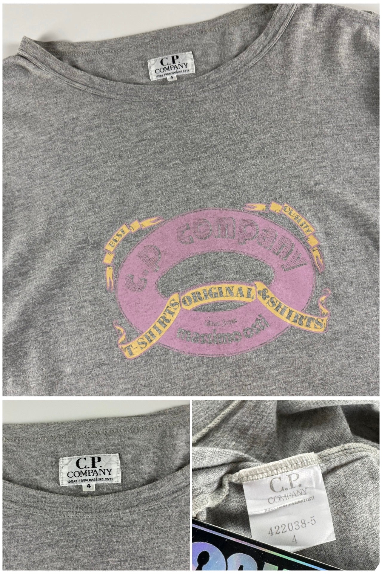 C.P. Company 1980's Ideas from Massimo Osti T-Shirt [M]