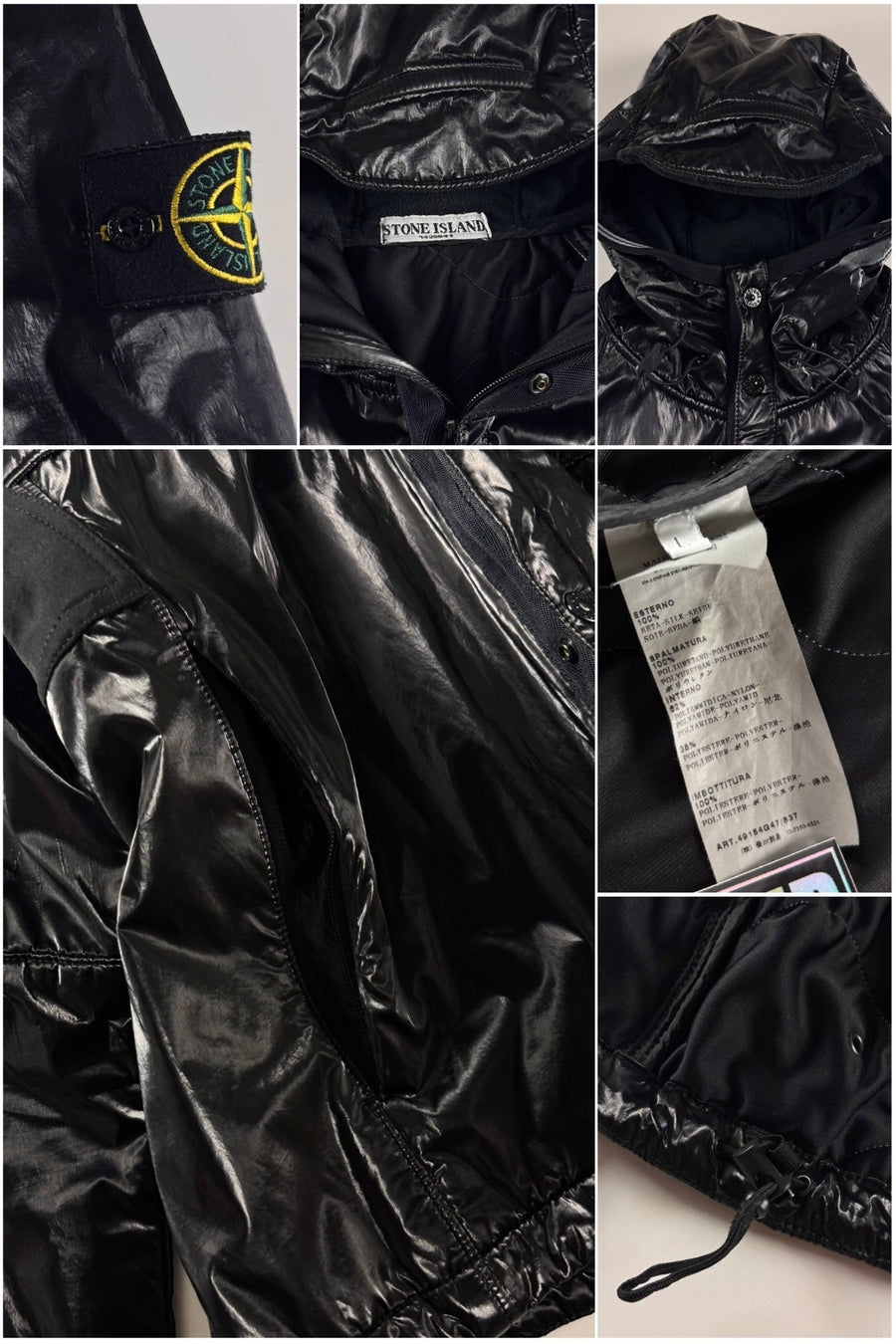 Stone Island AW 2008 Prismatic Silk Jacket [L]