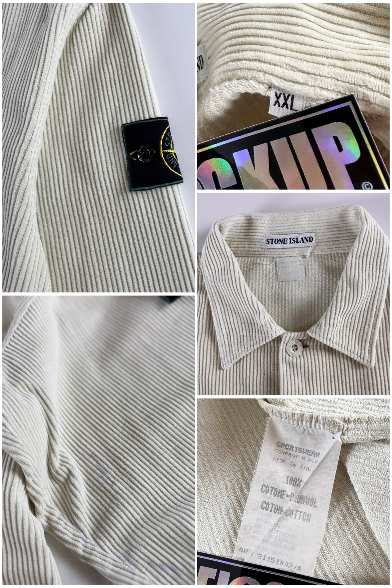 Stone Island AW 1994 Jumbo Cord Shirt [XXL]