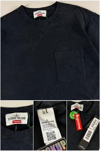 Stone Island x Supreme 2019 Compass Pocket T-Shirt [S]