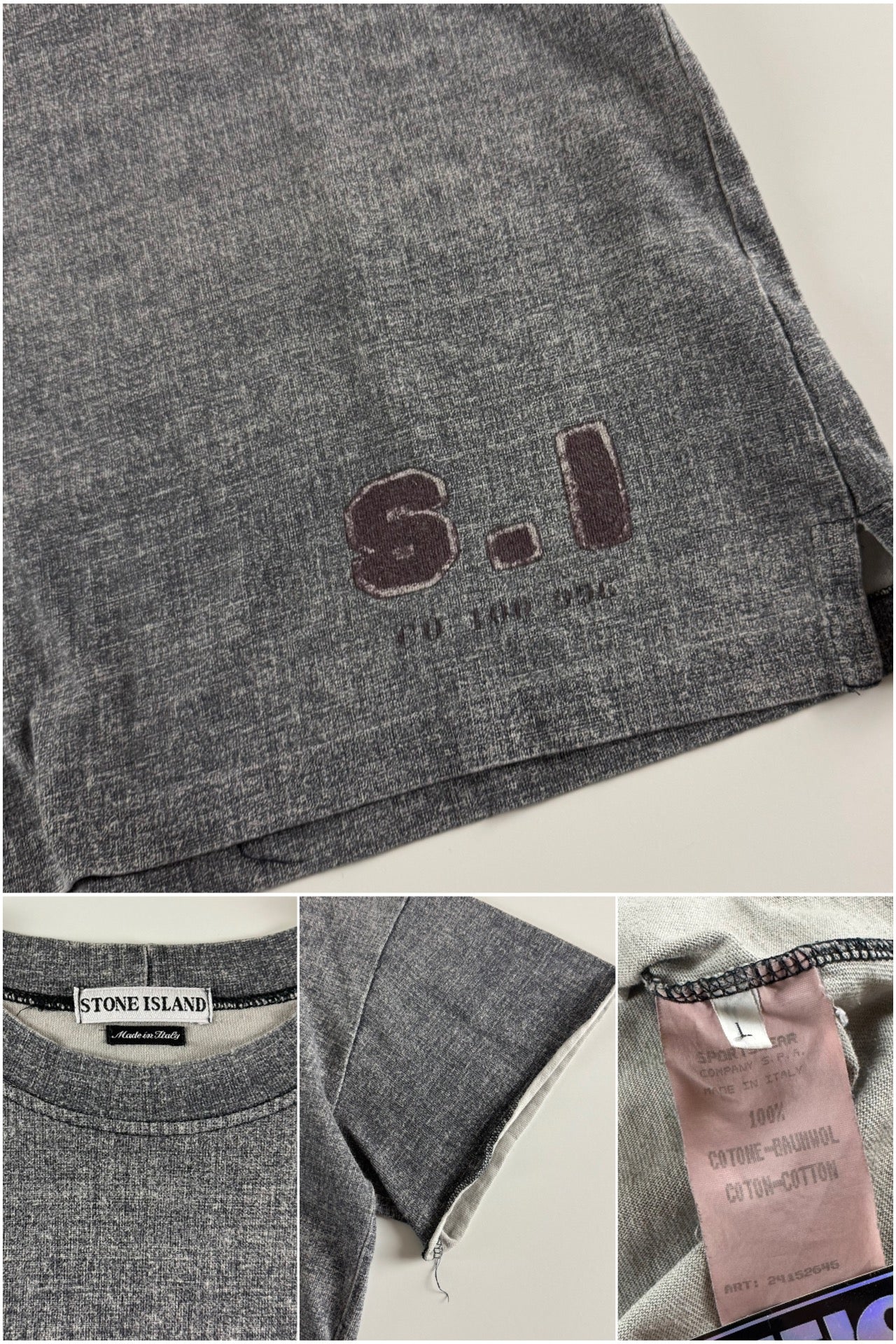 Stone Island SS 1996 S.I. T-Shirt [L]