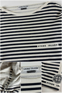 Stone Island 1990's Striped Long Sleeve [S]