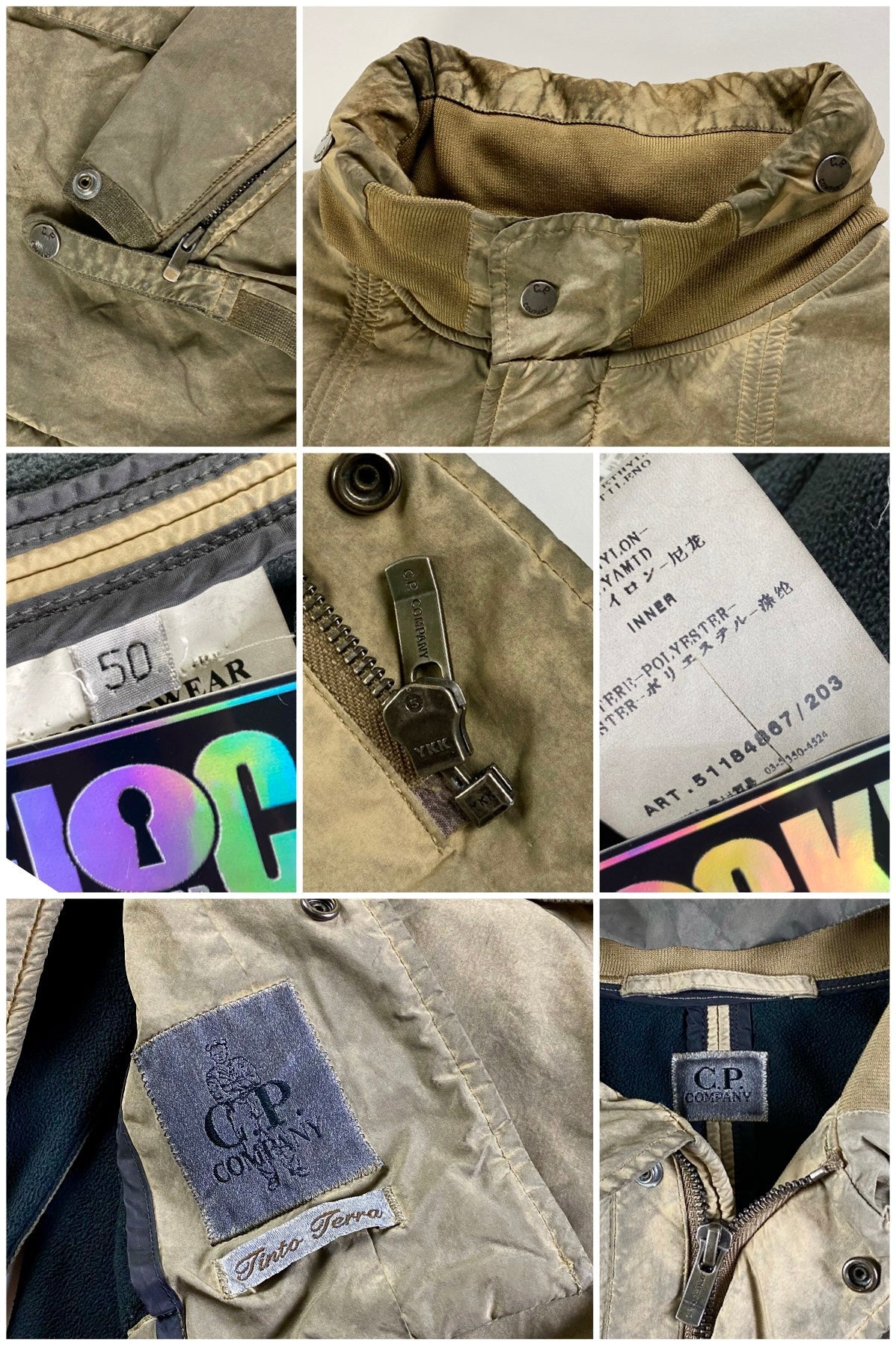 C.P. Company 2009 Tinto Terra Lined Hooded Jacket [50]