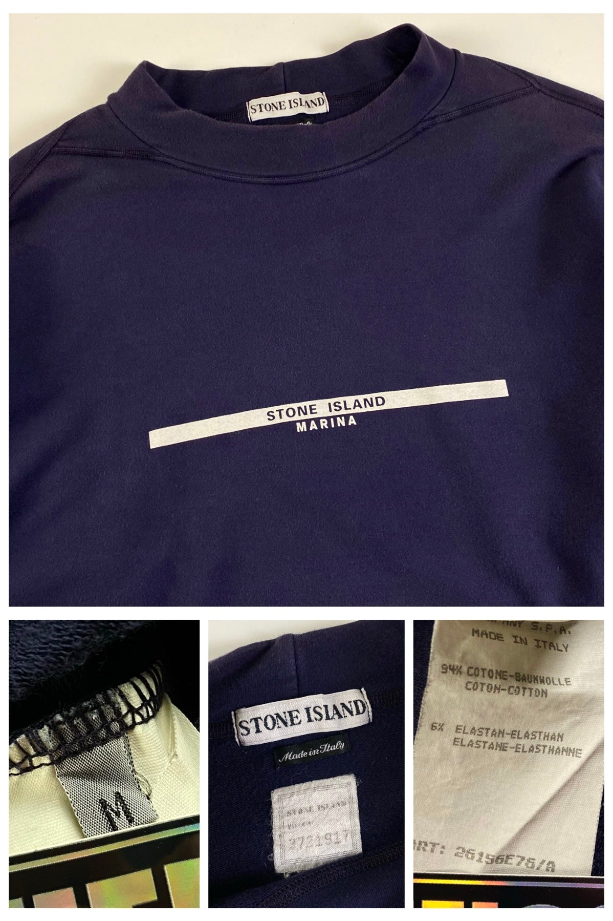 Stone Island 1997 Marina Sweatshirt [M]