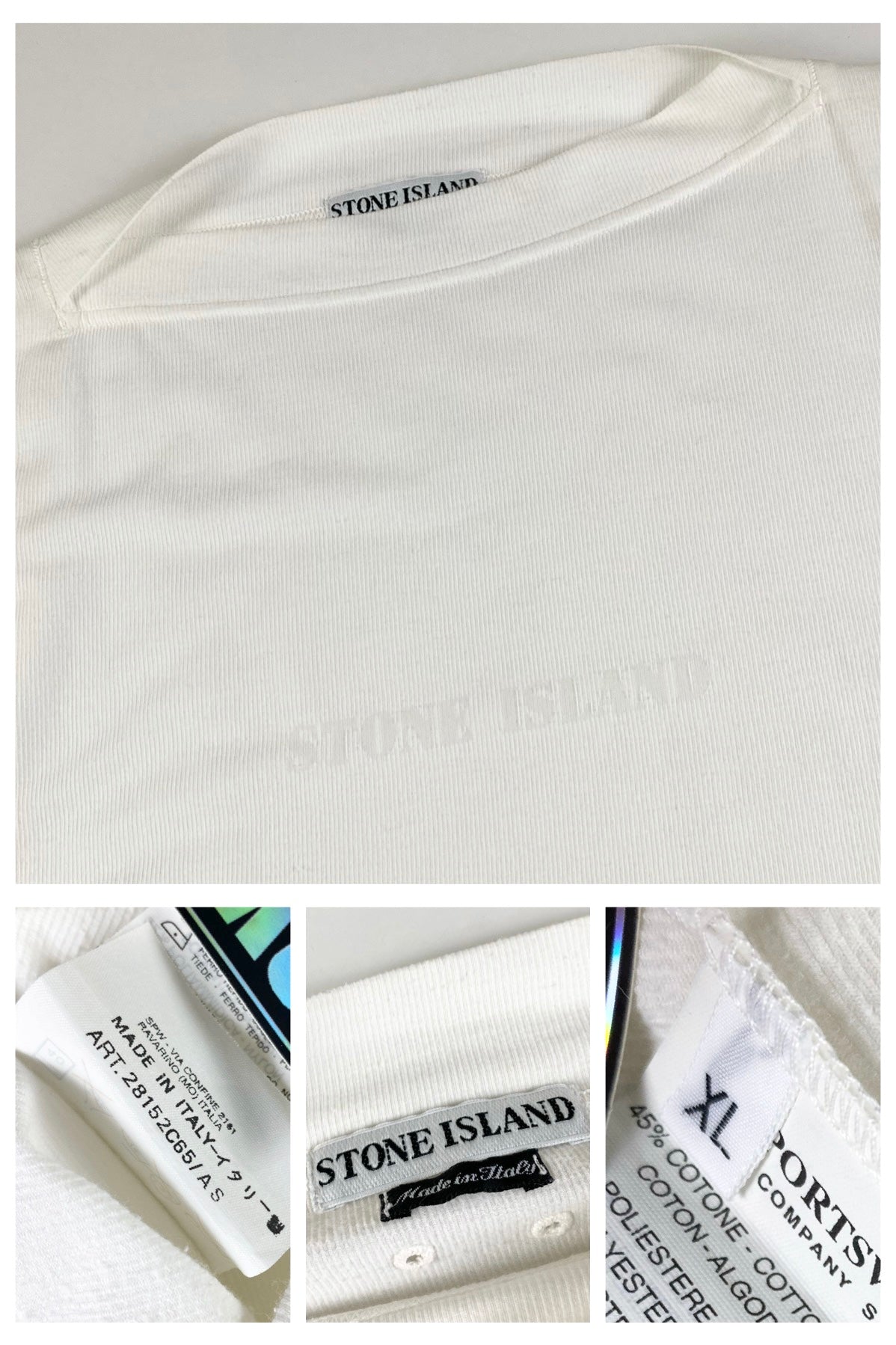 Stone Island 1998 Spellout T-Shirt [XL]