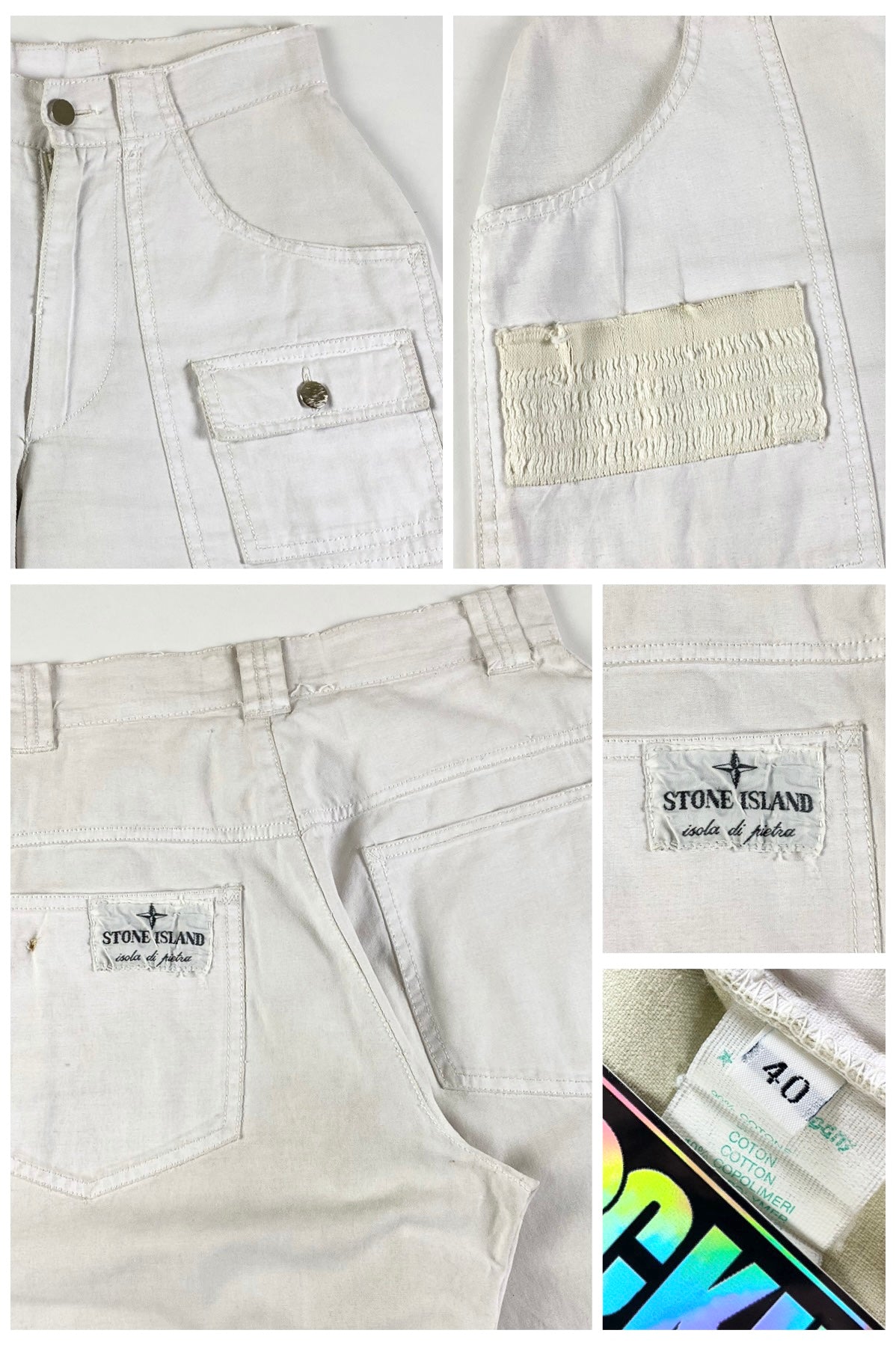 Stone Island 1982 Isola Di Pietra Trousers [40]