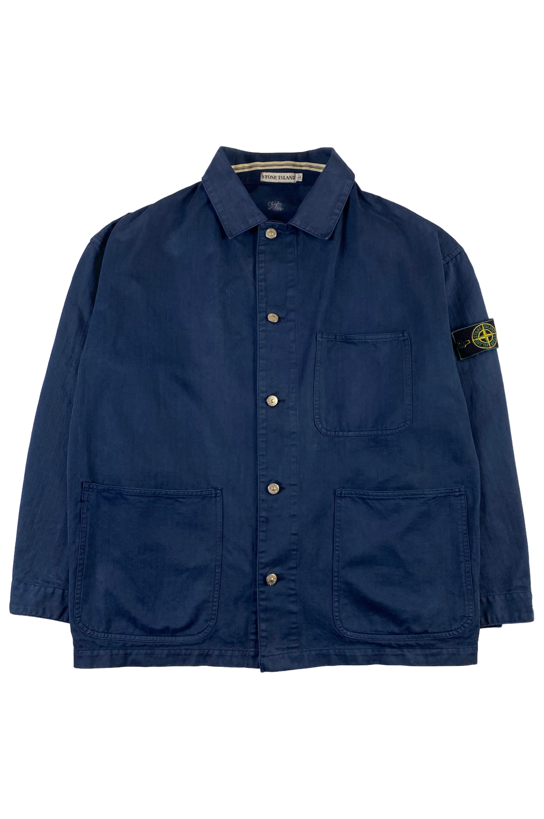 Stone Island 1980s Denim Carpenter Jacket [L]