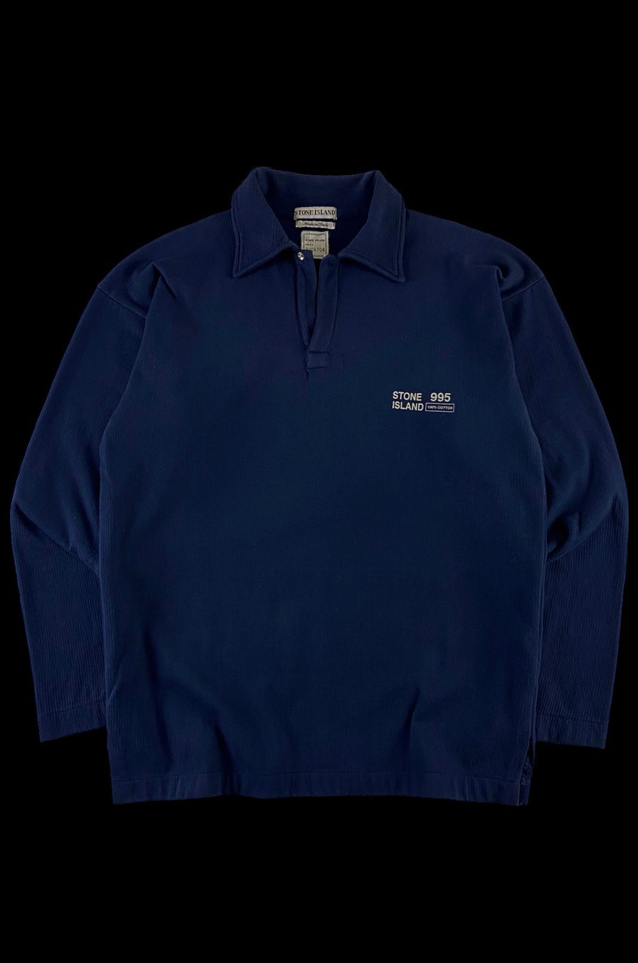 Stone Island 1995 Pullover Rugby Sweatshirt [M]
