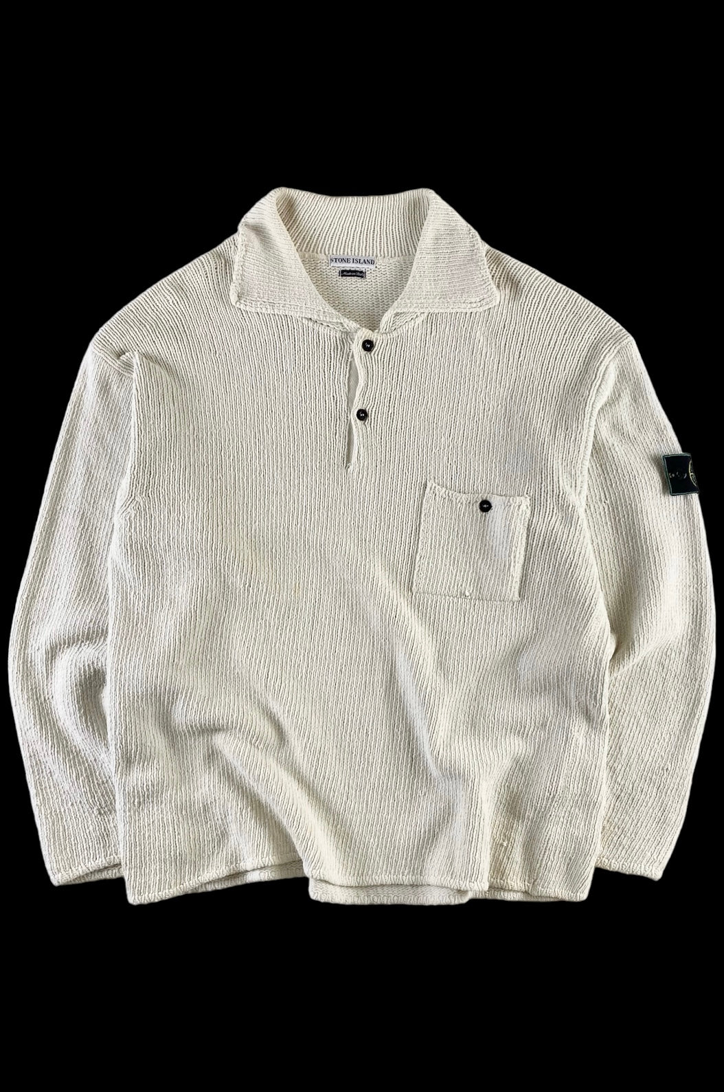 Stone Island 1996 Pullover Knitted Sweater [XL]