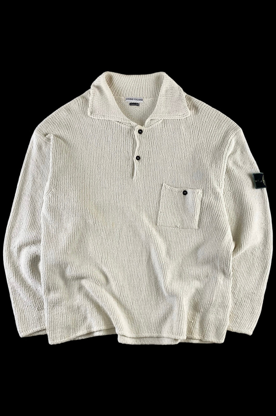 Stone Island 1996 Pullover Knitted Sweater [XL]