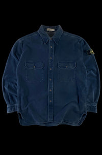 Stone Island 1998 Moleskin Casual Overshirt [L]